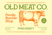 Gatius Rodeo Vintage Slab Serif, a Slab Serif Font by timelesstype.co (Thumbnail 9 of 20)