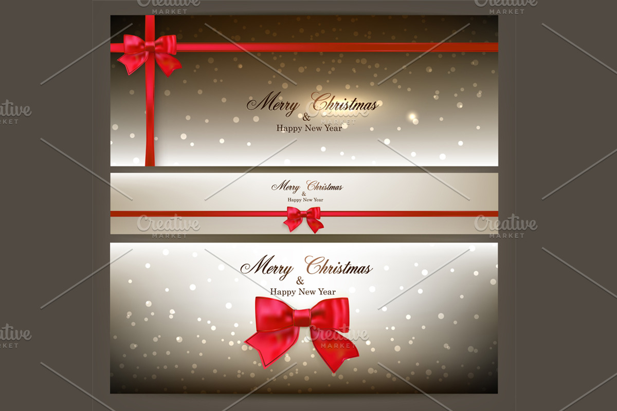 Merry Christmas & NY card templates, a Card Template by Vjom (Photo 2 of 3)