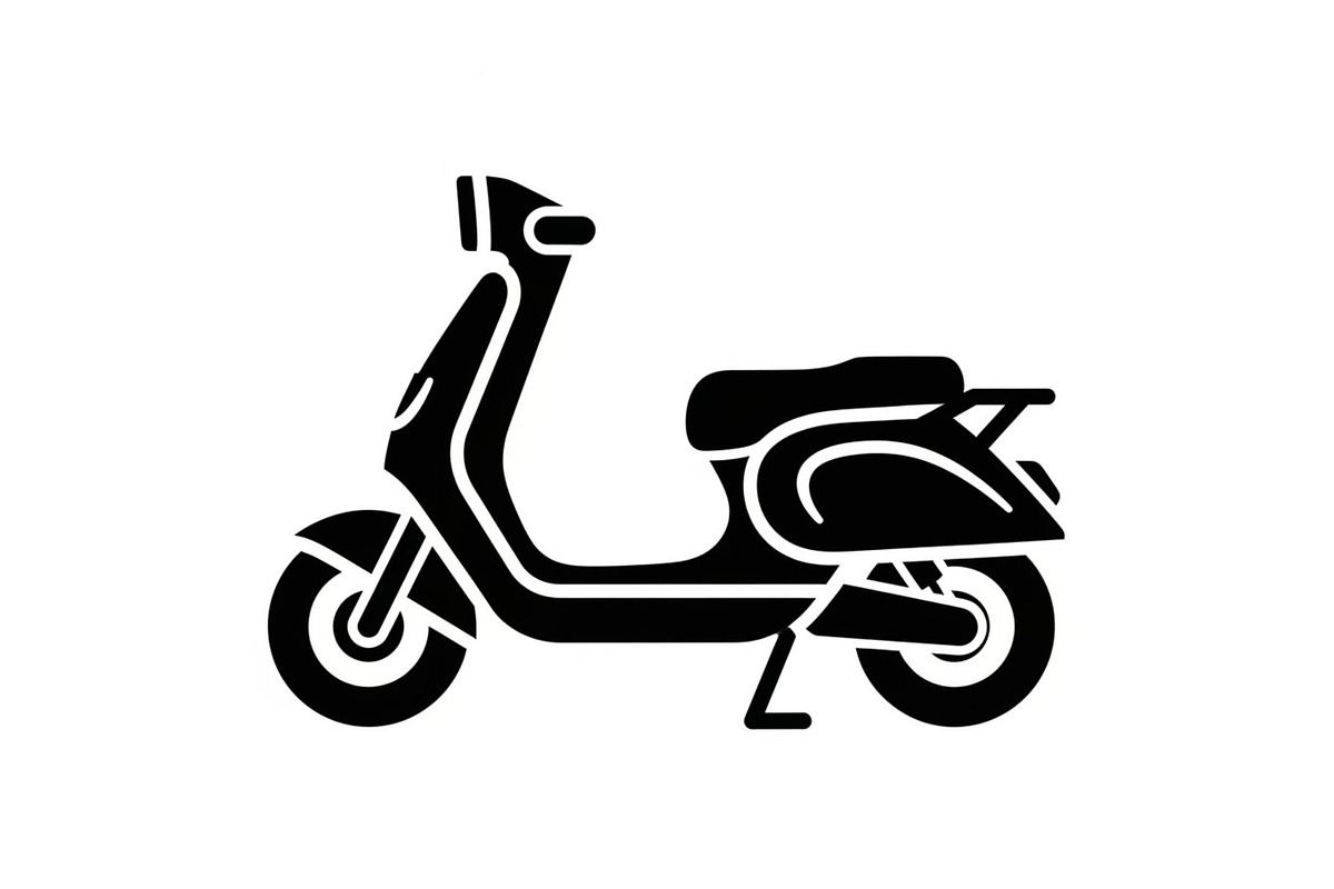 Electric Scooter Silhouette Set, a Graphic by musafir_fashion (Photo 2 of 12)