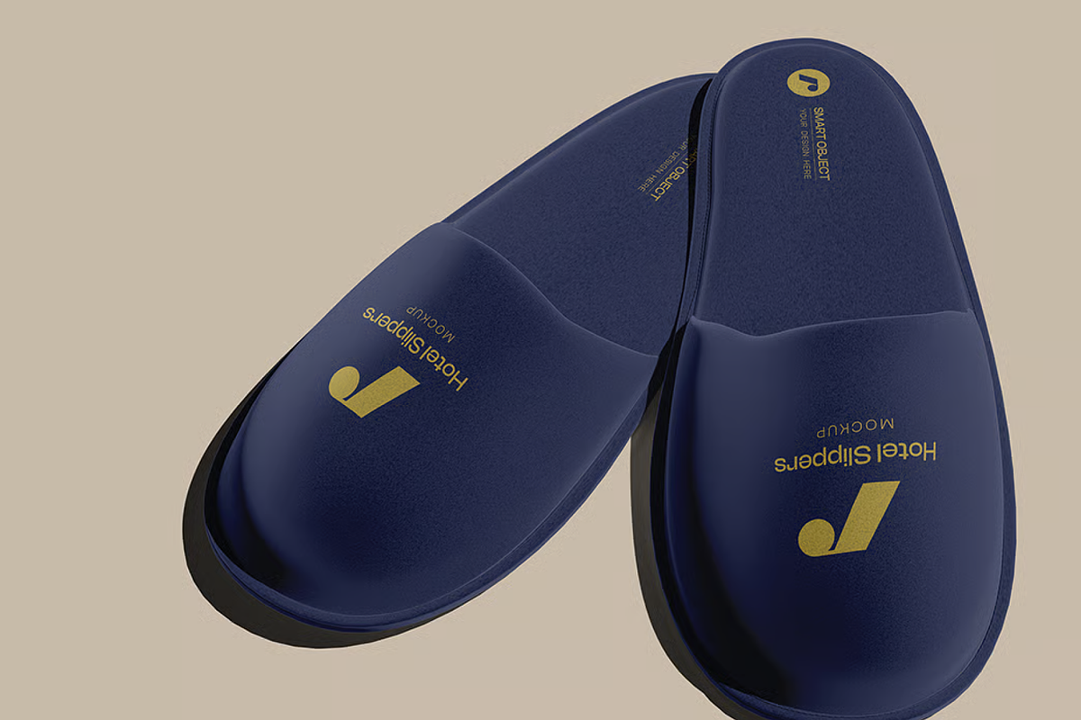 Slippers Mockup Set, a Bottom Mockup by graphicsauce (Photo 4 of 4)