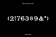 Baltimore | Serif Display Font, a Serif Font by Rough Patch Studio (Thumbnail 6 of 7)