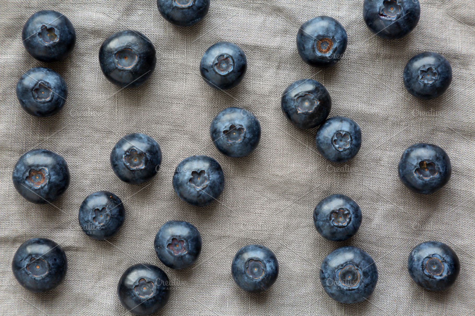 Raw Organic Blue Sweet Blueberries, a Food & Drink Photo by LiudmylaChuhunova