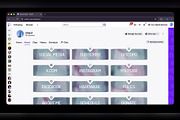 Glacial Meta Twitch & Kick Panels, an Object Graphic by Gear Store (Thumbnail 3 of 3)