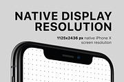 iPhone X Mockup - Slightly Rotated, an iPhone Mockup by Mockups & Illustrations (Thumbnail 12 of 13)
