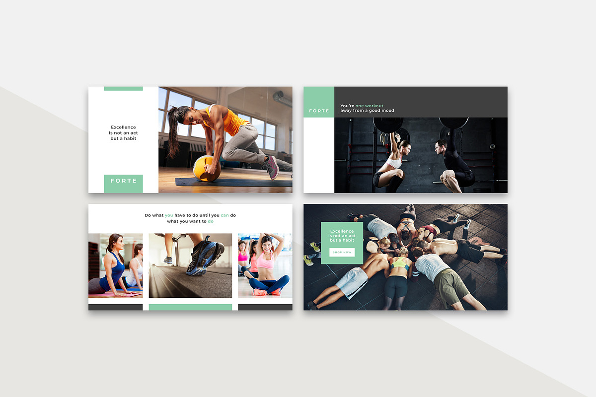Forte Social Media Pack, a Social Media Template by SlideStation (Photo 5 of 6)