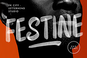 Festine - SVG Font, a Font by Letterhend Studio (Thumbnail 1 of 9)