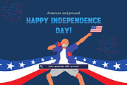 Fox Patriotic font, a Handwritten Font by Fox7 By Rattana (Thumbnail 3 of 6)