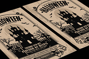 Halloween Party Vintage Flyer, a Flyer Template by Muhamad Iqbal hidayat (Thumbnail 3 of 4)