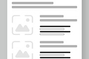 Website Wireframe Design, a Wireframe Template by CreativeShaper (Thumbnail 5 of 6)