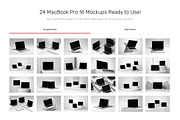 MacBook Pro 16 Mockups + Clay Style, a Mac Mockup by Mr.Mockup™ (Thumbnail 3 of 15)