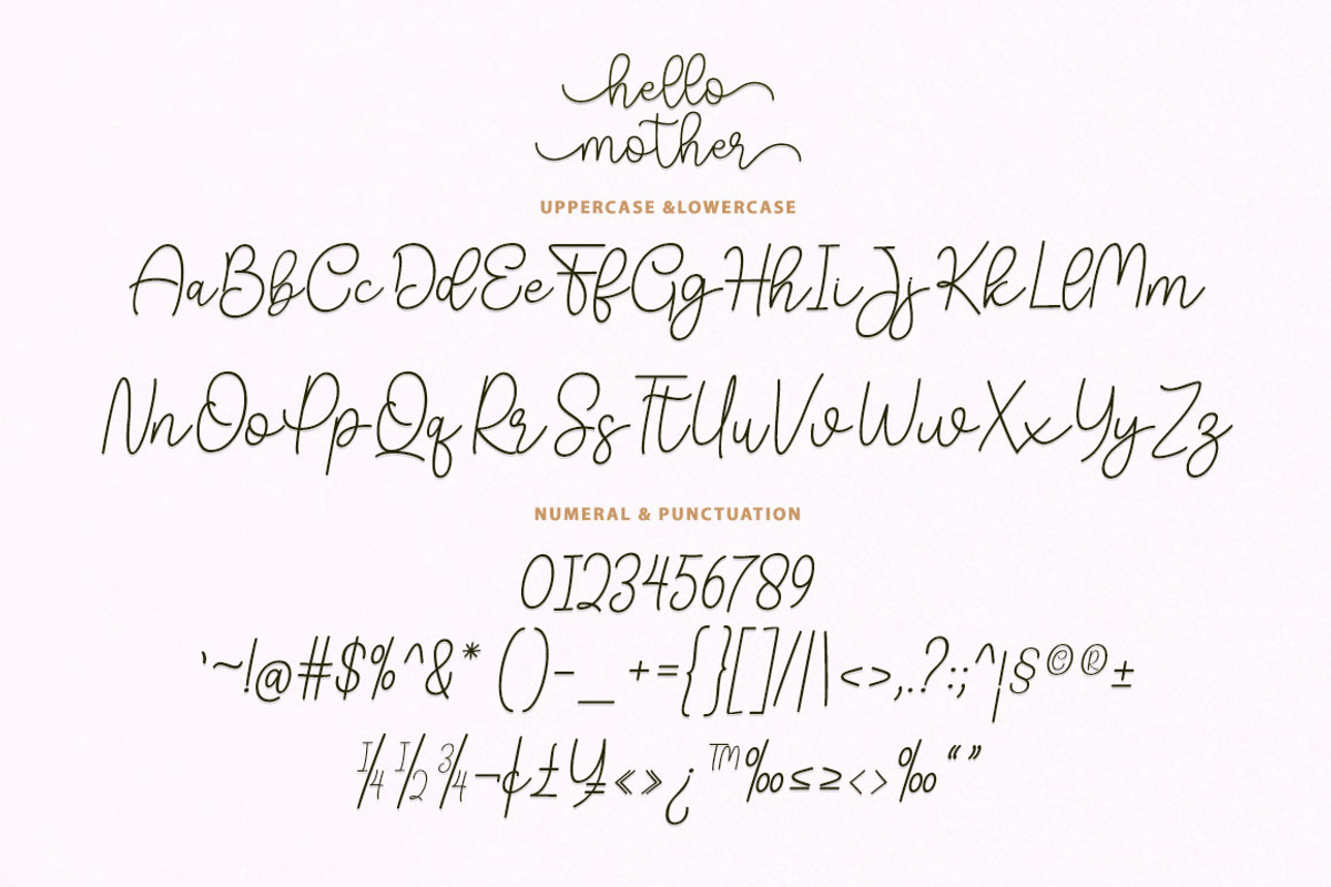 Hello Mother, a Handwritten Font by Madjack.font (Photo 7 of 9)