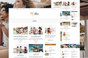 Alive - WordPress Blog Theme, a WordPress Template by EasyBlog Themes (Thumbnail 3 of 4)