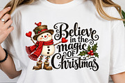 Believe In The Magic Of Christmas, a Seasonal Illustration by Craft Nest (Thumbnail 4 of 6)