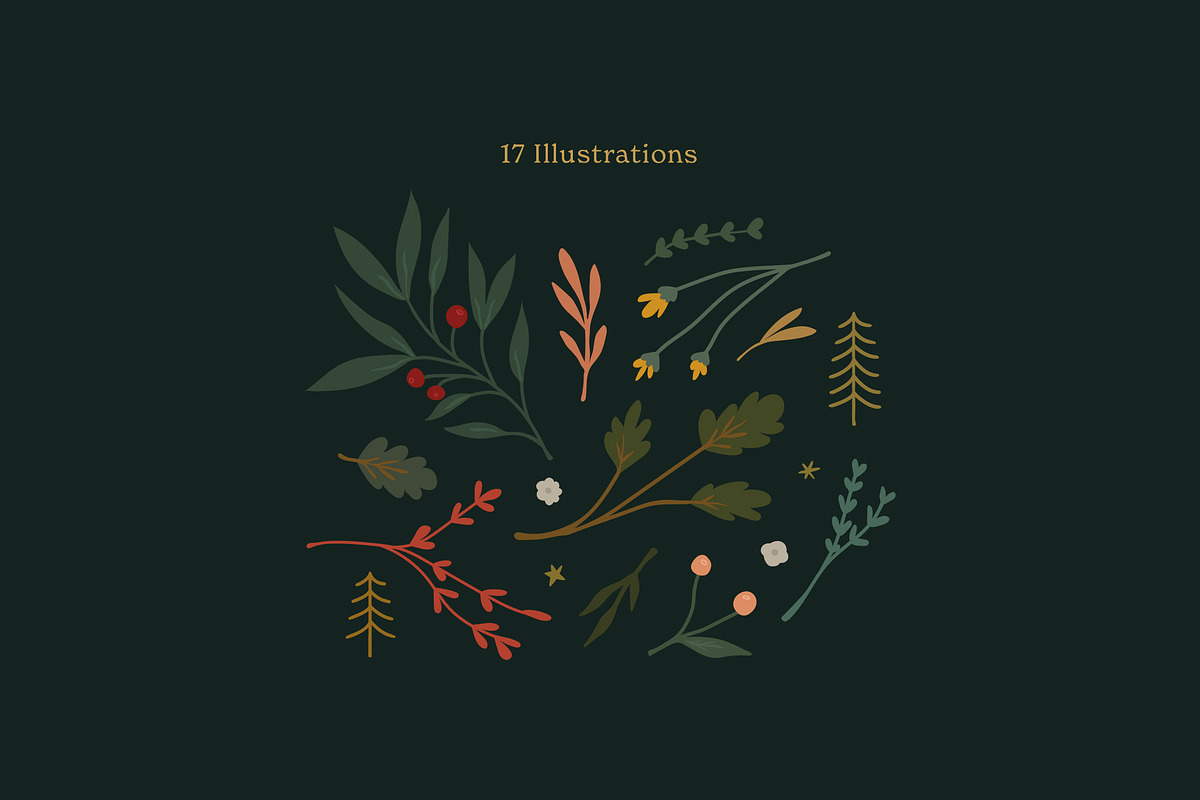 Christmas Seamless Patterns, a Pattern Graphic by Emilie Cliche (Photo 6 of 8)
