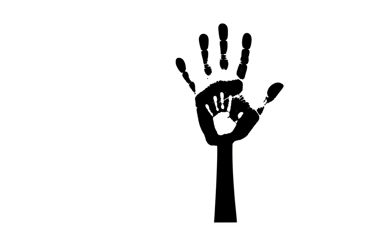 family handprint tree silhouette, an Illustration by Amazin_art (Photo 16 of 29)