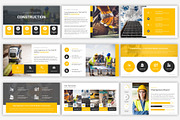 Construction PowerPoint Template, a Presentation Template by SlideOne (Thumbnail 9 of 12)