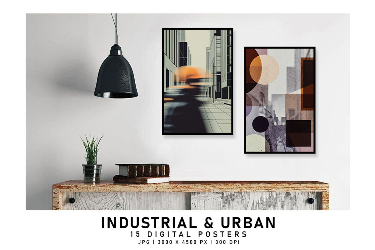 Industrial and Urban, a Decorative Illustration by Digital Art Creations (Photo 6 of 7)