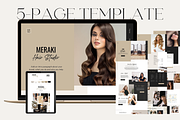 SUTTON |Luxury Beauty Salon Website, a Websites & App Template by Styled Web Shop (Thumbnail 3 of 8)