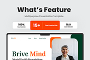 Mental Health Google Slide, a Presentation Template by SquidPixey (Thumbnail 2 of 6)
