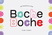 Boche Modern Playful Font, a Font by Typebae (Thumbnail 1 of 7)