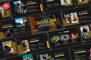 Juveline - Streetwear Powerpoint