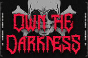 Ravenmorth – Black Metal Gothic Font, a Blackletter Font by Letterara (Thumbnail 5 of 11)