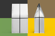 Coffee Pouch front and side view, a Packaging Mockup by easymock (Thumbnail 5 of 8)