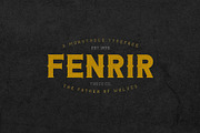 Fenrir Typeface, a Font by Tugcu Design Co. (Thumbnail 1 of 5)
