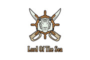 Pirate Logo With Tiger Head, a Branding & Logo Template by Atlantis X Nurman Arbai (Thumbnail 1 of 2)