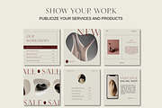 EPOQUE Aesthetic Canva Templates, a Social Media Template by Studio Suvelle (Thumbnail 4 of 11)