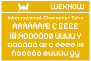 Bubbly Water font, a Font by weknow (Thumbnail 8 of 8)