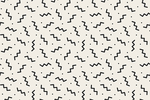 Seamless Trendy Patterns - 80-90s