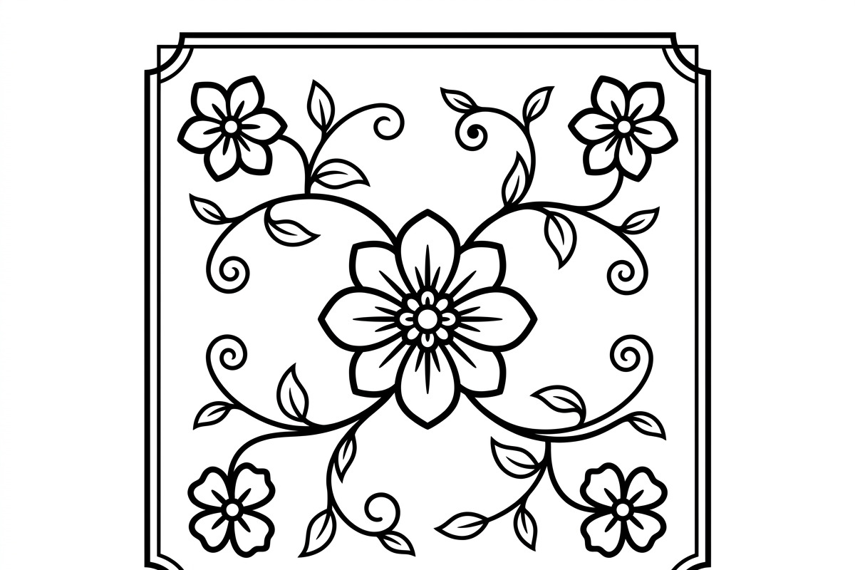 50 Elegant Floral Ornament Bundle, a Decorative Illustration by Amazin_art (Photo 13 of 42)