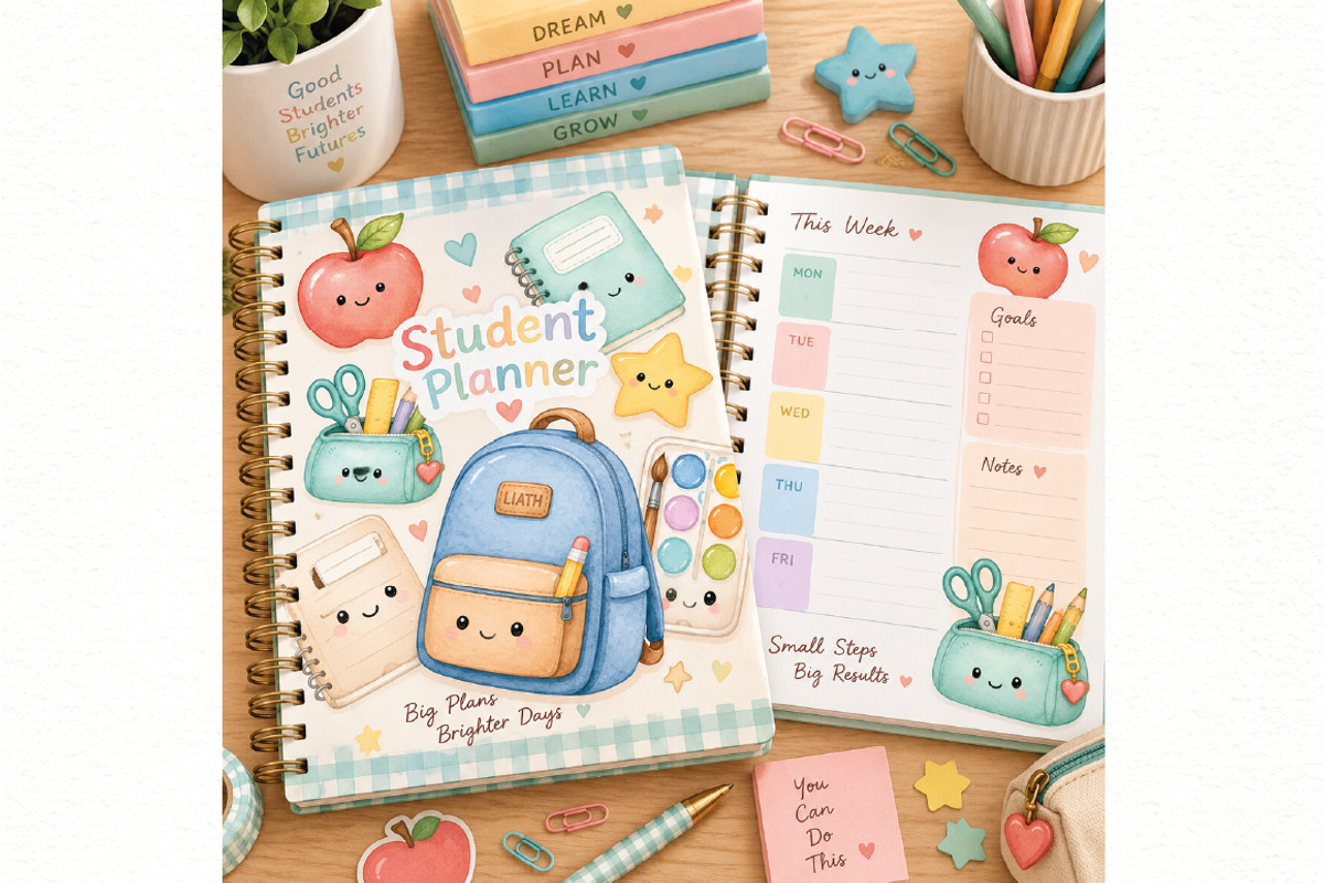 Back to School Clipart Bundle, an Education Illustration by Villa 11 Estudio (Photo 6 of 6)