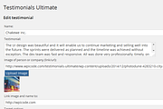 Testimonials Ultimate, a WordPress Template by WPICODE (Thumbnail 6 of 8)