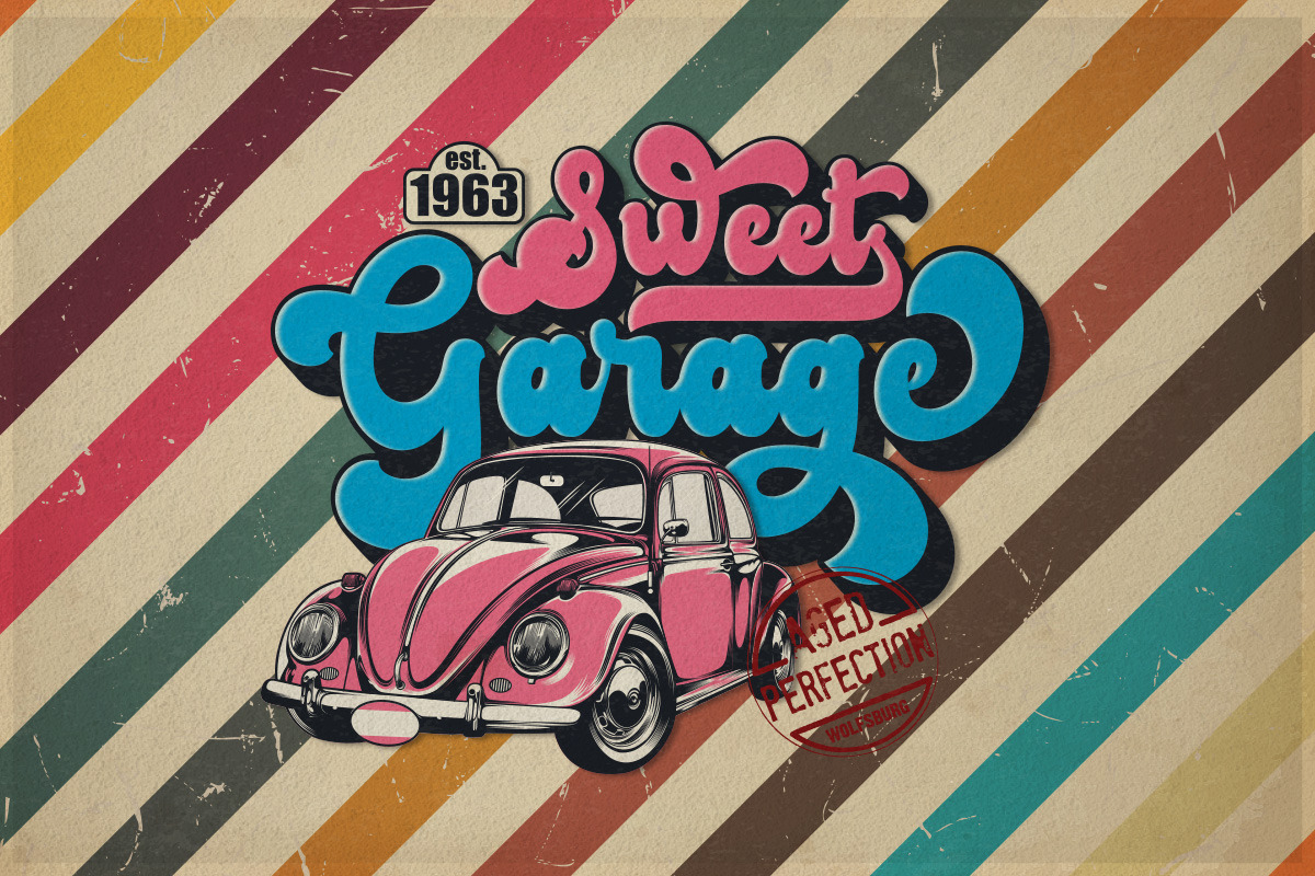 The Boldstyle | Retro Script, a Script Font by Almeera Std (Photo 4 of 11)