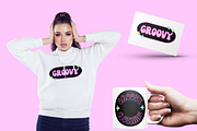 Editable Logo Y2K Retro Branding, a Branding & Logo Template by PLANETSEL (Thumbnail 6 of 6)