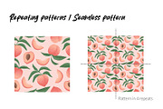 Hand drawn fruit Seamless pattern, a Pattern Graphic by CreativeChristiana (Thumbnail 4 of 12)
