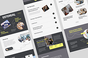 Figma Landing Page Template, a Landing Page Template by zroch design (Thumbnail 3 of 12)