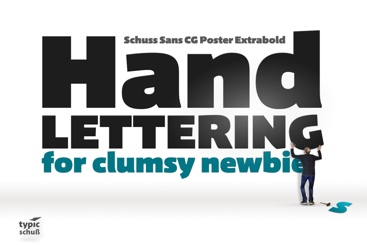 Schuss Sans CG Poster Extrabold preview 3