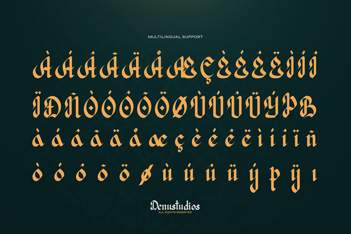 Al Biyan | Arabic Typeface, a Font by Denustudios (Photo 12 of 12)