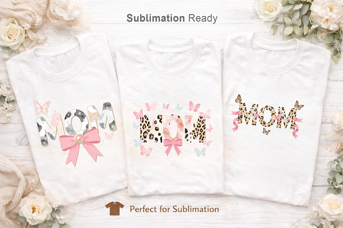 Watercolor Mom Sublimation, an Illustration by Artnoy (Photo 7 of 8)