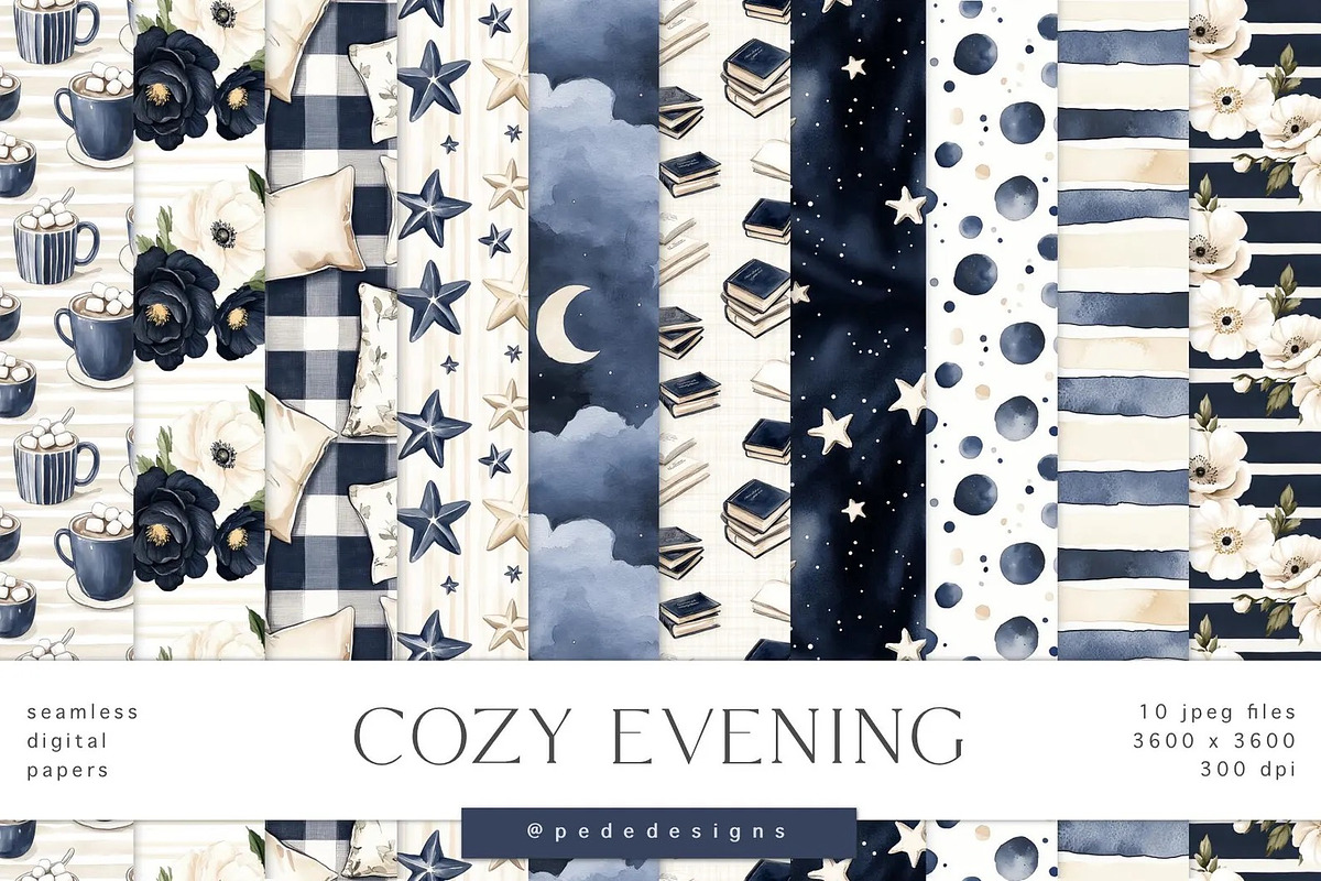 Cozy Evening, an Object Illustration by PeDe Designs (Photo 9 of 25)