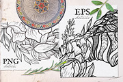 Wonder Bloom Graphic Set & Alphabet, a Decorative Illustration by CallMeStasia (Thumbnail 9 of 10)
