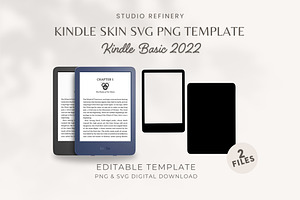 Kindle Basic 2022 Skin Template