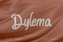 Dylema - A Quirky font
