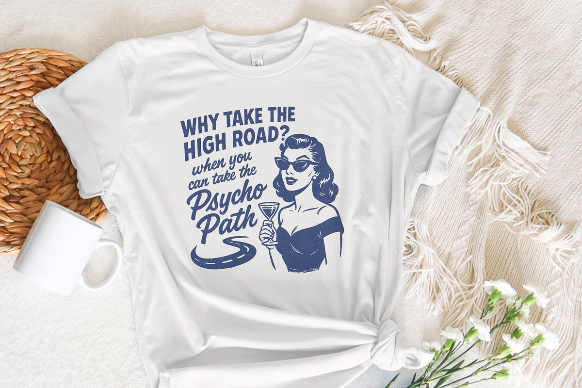Why Take The High Road? Psycho Path, an Illustration by SharpMarketplace (Photo 7 of 9)