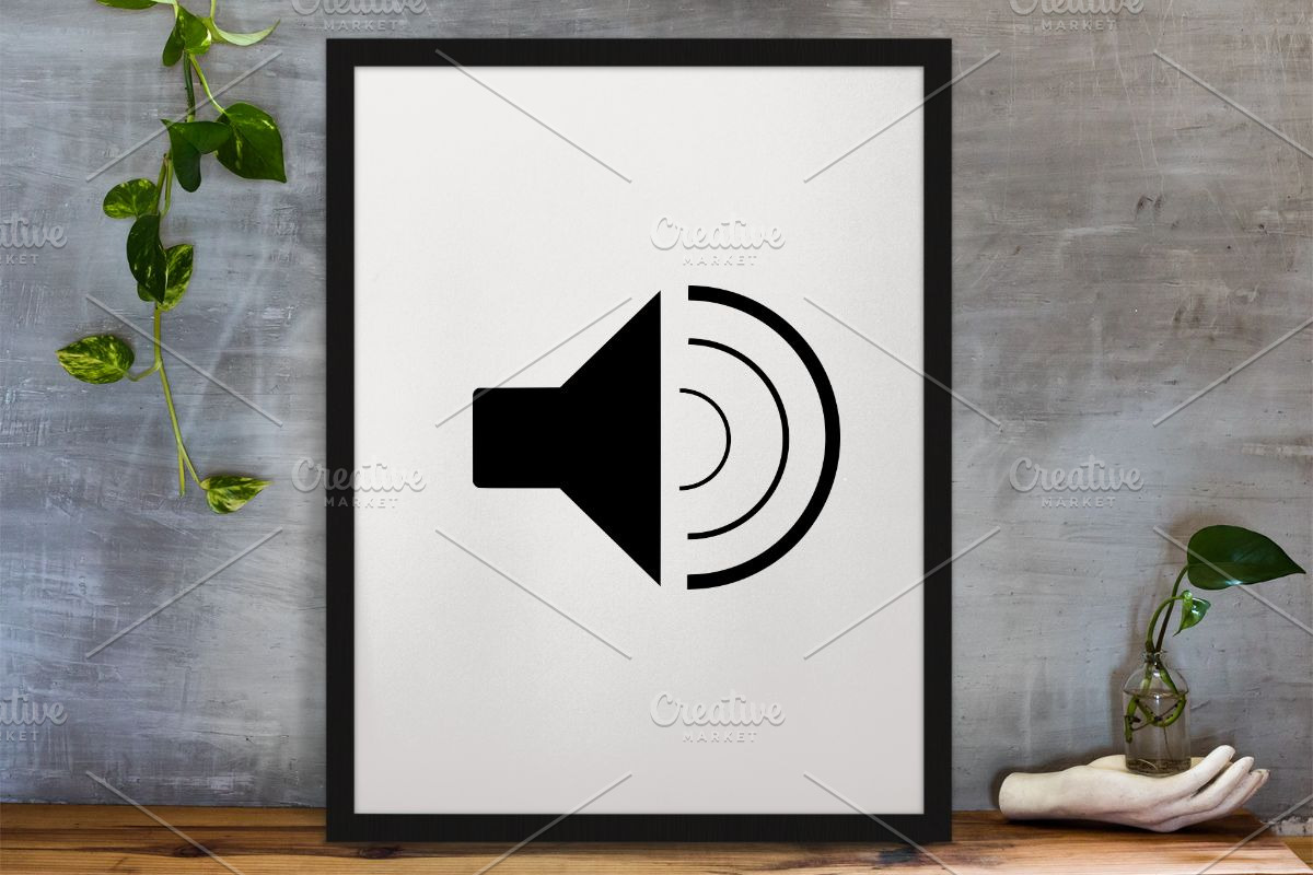 Sound Silhouette SVG, a Technology Illustration by newminddesign (Photo 3 of 3)