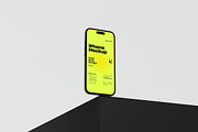 Stylish iPhone Mockup, an iPhone Mockup by Momogi (Thumbnail 4 of 6)