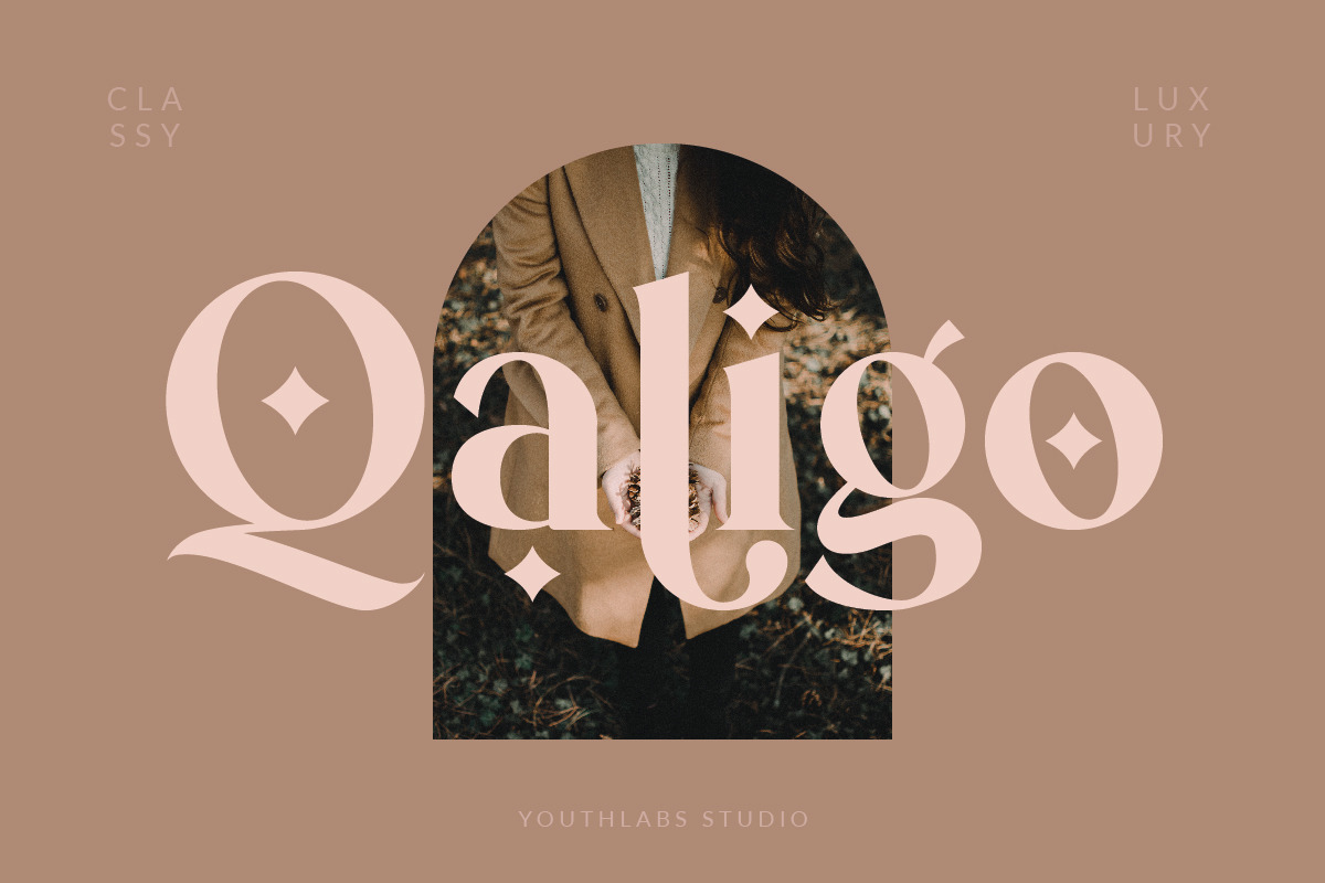 Qaligo | Elegant Serif Font | Serif fonts ~ Creative Market